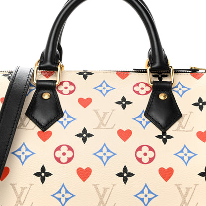 Louis Vuitton Game On Speedy Bandouliere 25 White 2 of 10
