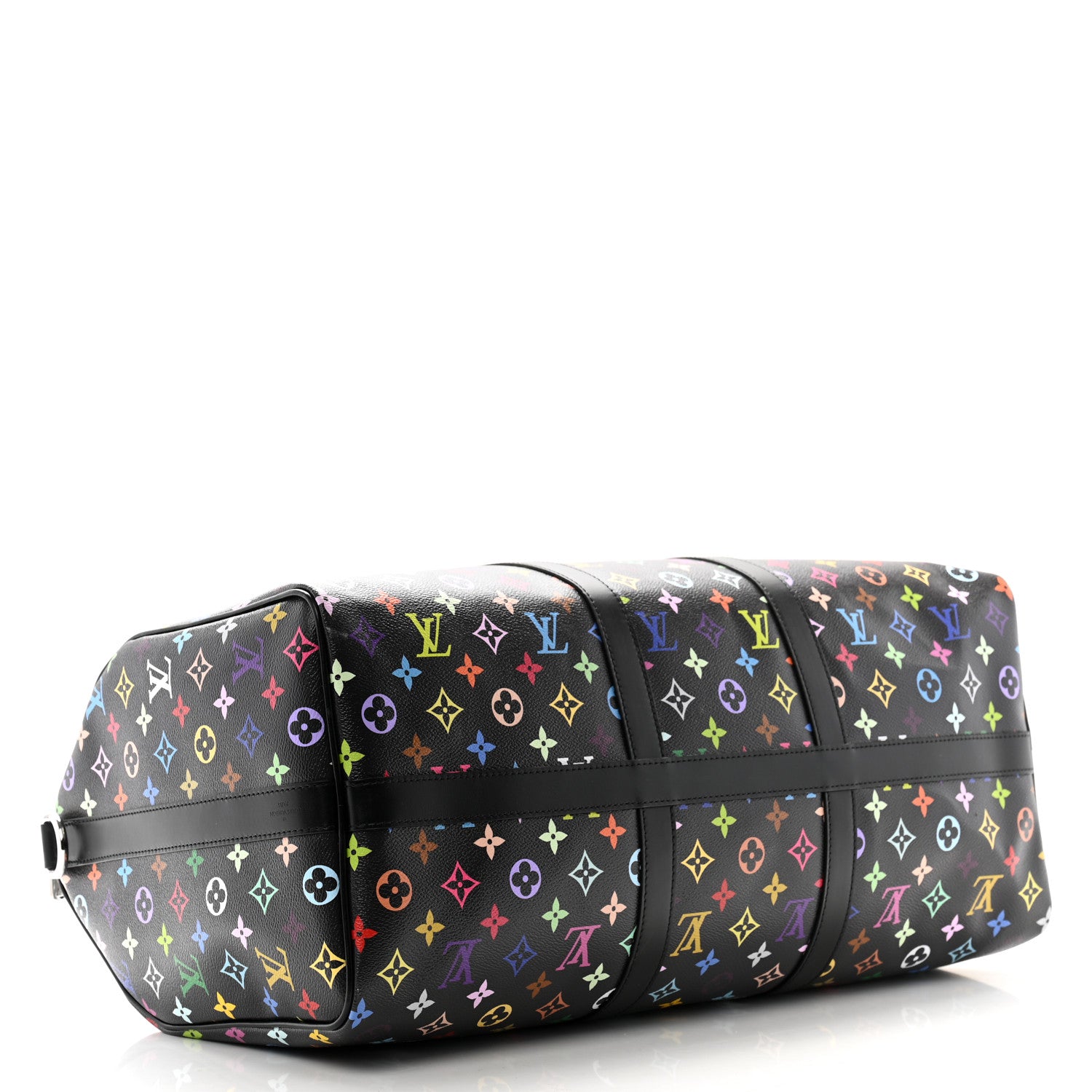 Louis Vuitton LV X TM Monogram Multicolor Keepall Bandouliere 50 Black 3 of 8