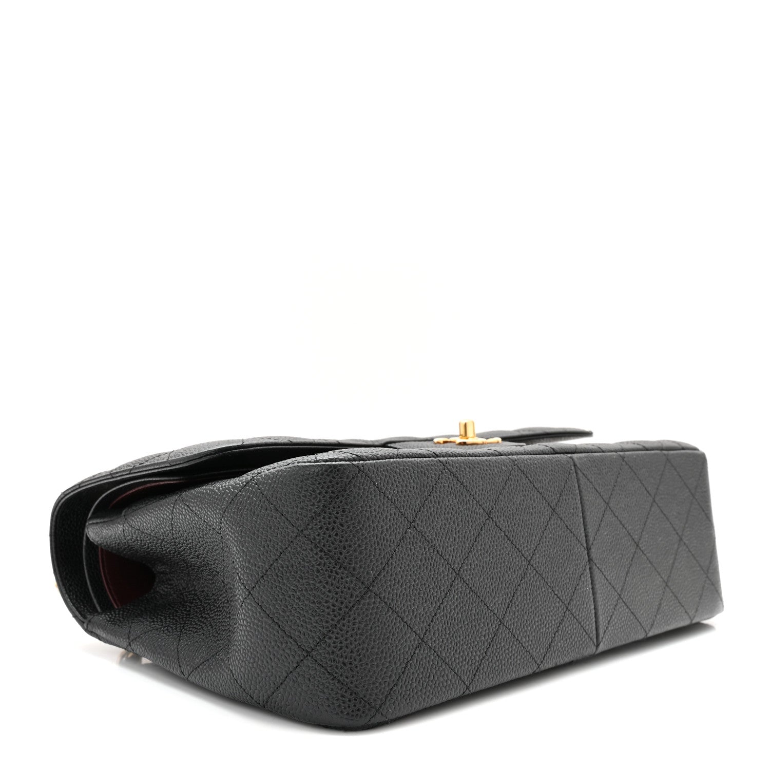 Chanel Caviar Quilted Jumbo Double Flap Black 4 of 11