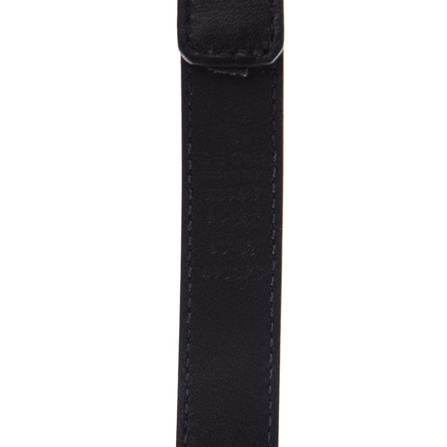 Calfskin Double G 20mm Belt 80 32 Black