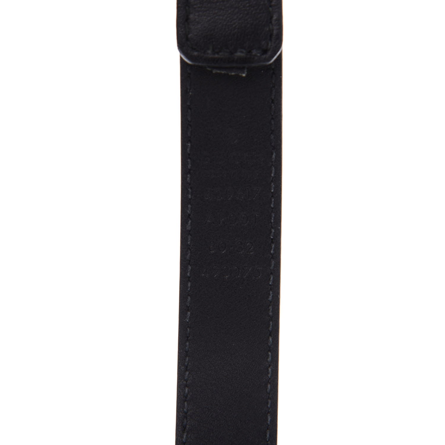 Gucci Calfskin Double G 20mm Belt 80 32 Black 5 of 6
