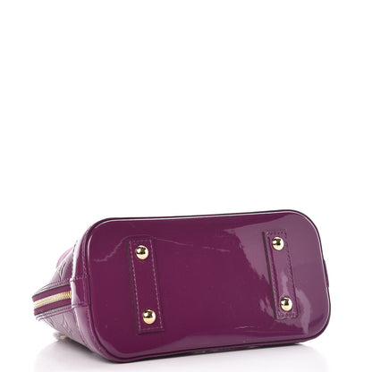 Louis Vuitton Vernis Alma BB Amethyste 4 of 14