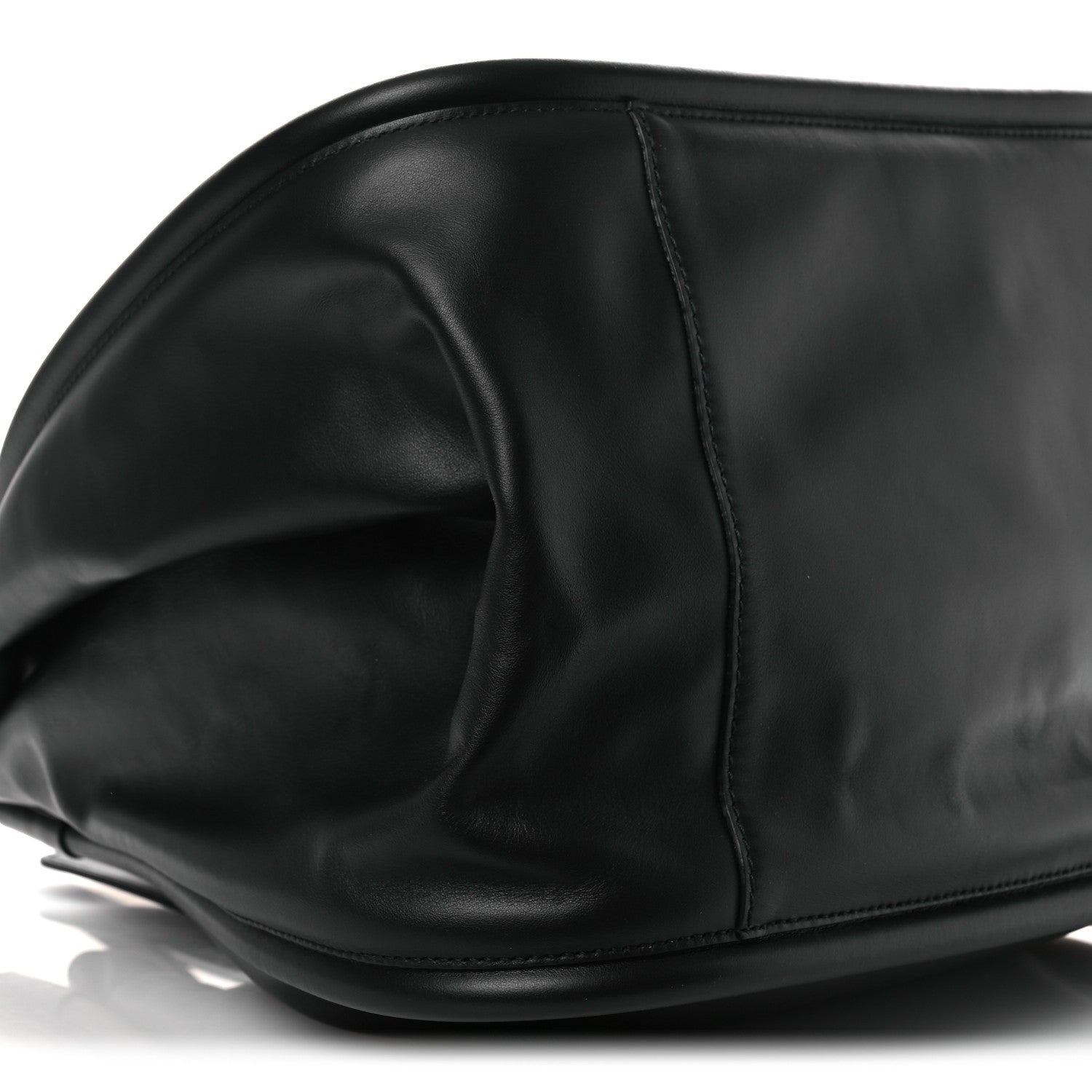 Proenza Schouler Calfskin XL Ruched Tote Black 10 of 12