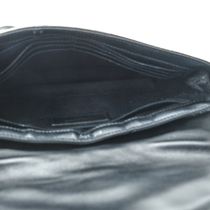 Saint Laurent Calfskin Y Quilted Monogram Loulou Flap Bag Black 5 of 9