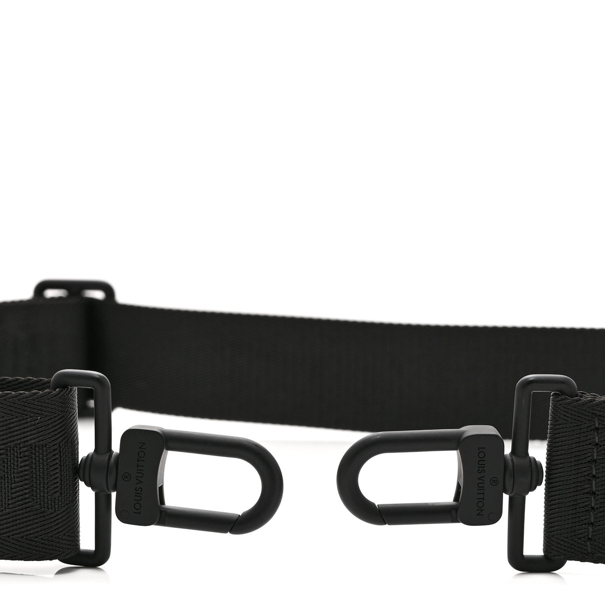 Louis Vuitton Nylon Messenger Adjustable Shoulder Strap Black 3 of 3