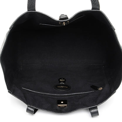 Mulberry Soft Small Grain Calfskin Tessie Tote Black 5 of 6