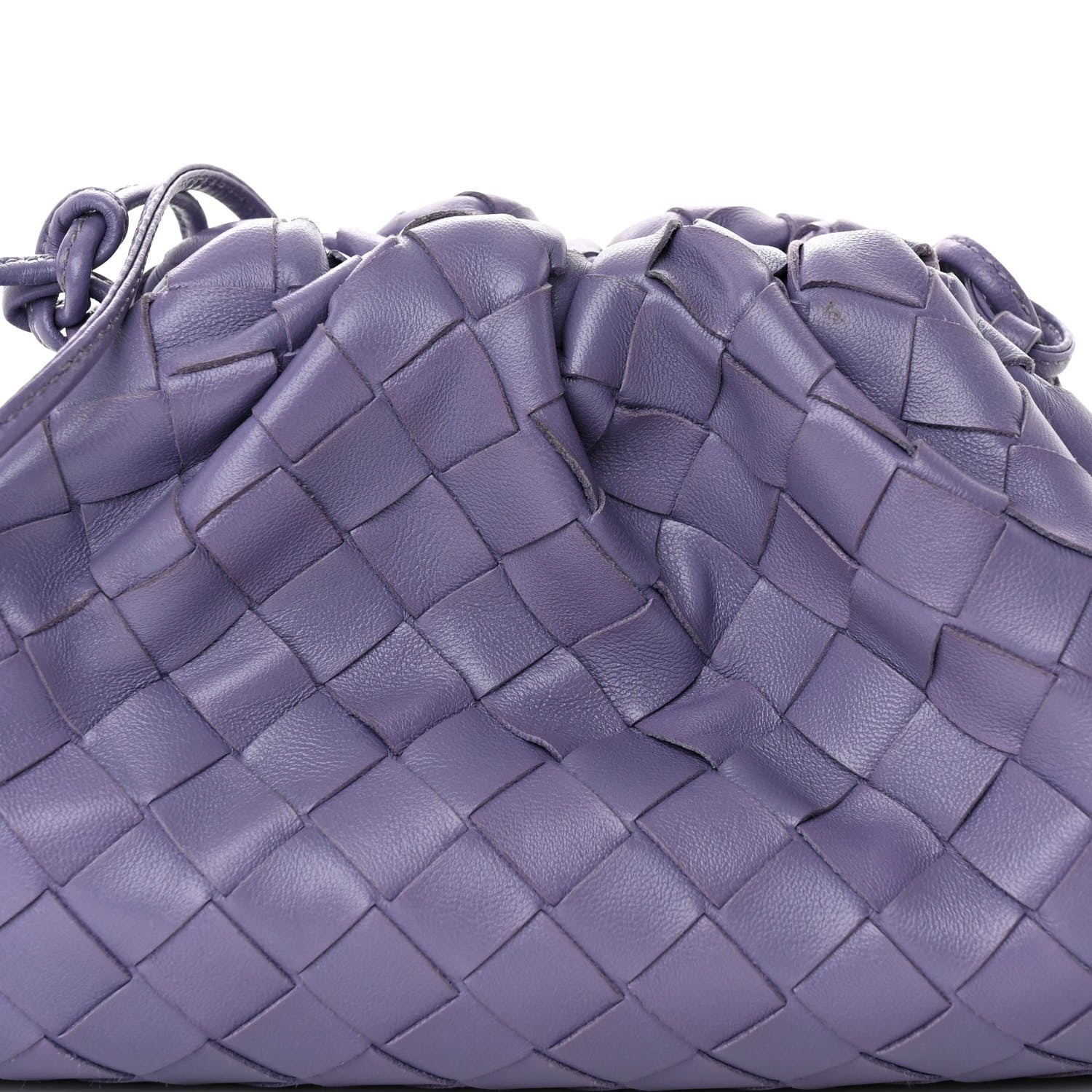 Bottega Veneta Nappa Intrecciato The Mini Pouch Lavender 7 of 9