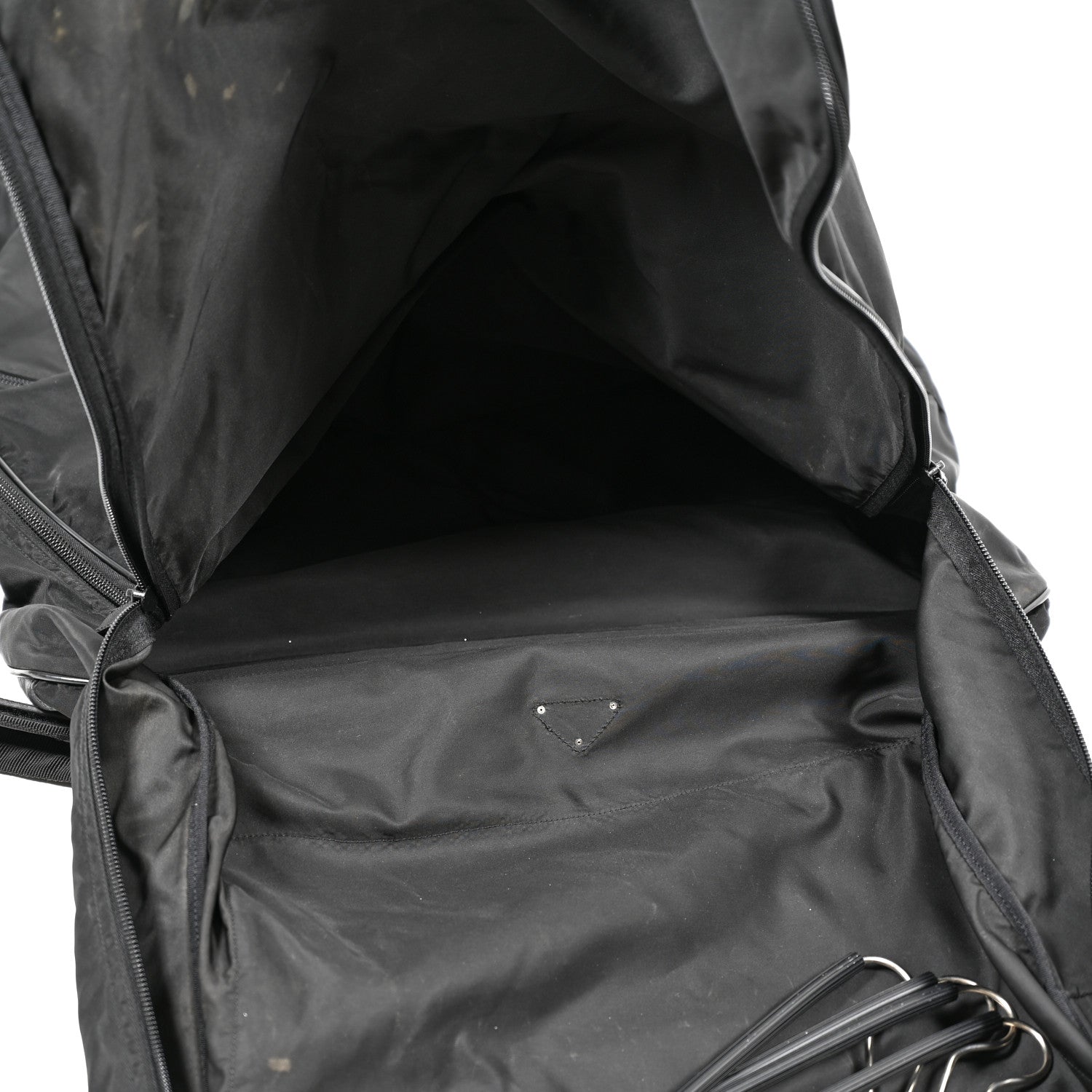 Prada Tessuto Nylon Garment Bag Black 4 of 13