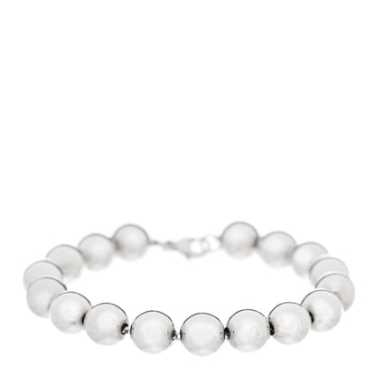 Tiffany Sterling Silver 10mm HardWear Ball Bracelet 1 of 4
