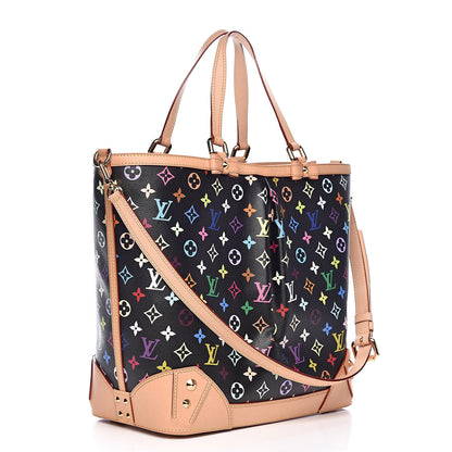Louis Vuitton Monogram Multicolor Sharleen GM Black 3 of 10