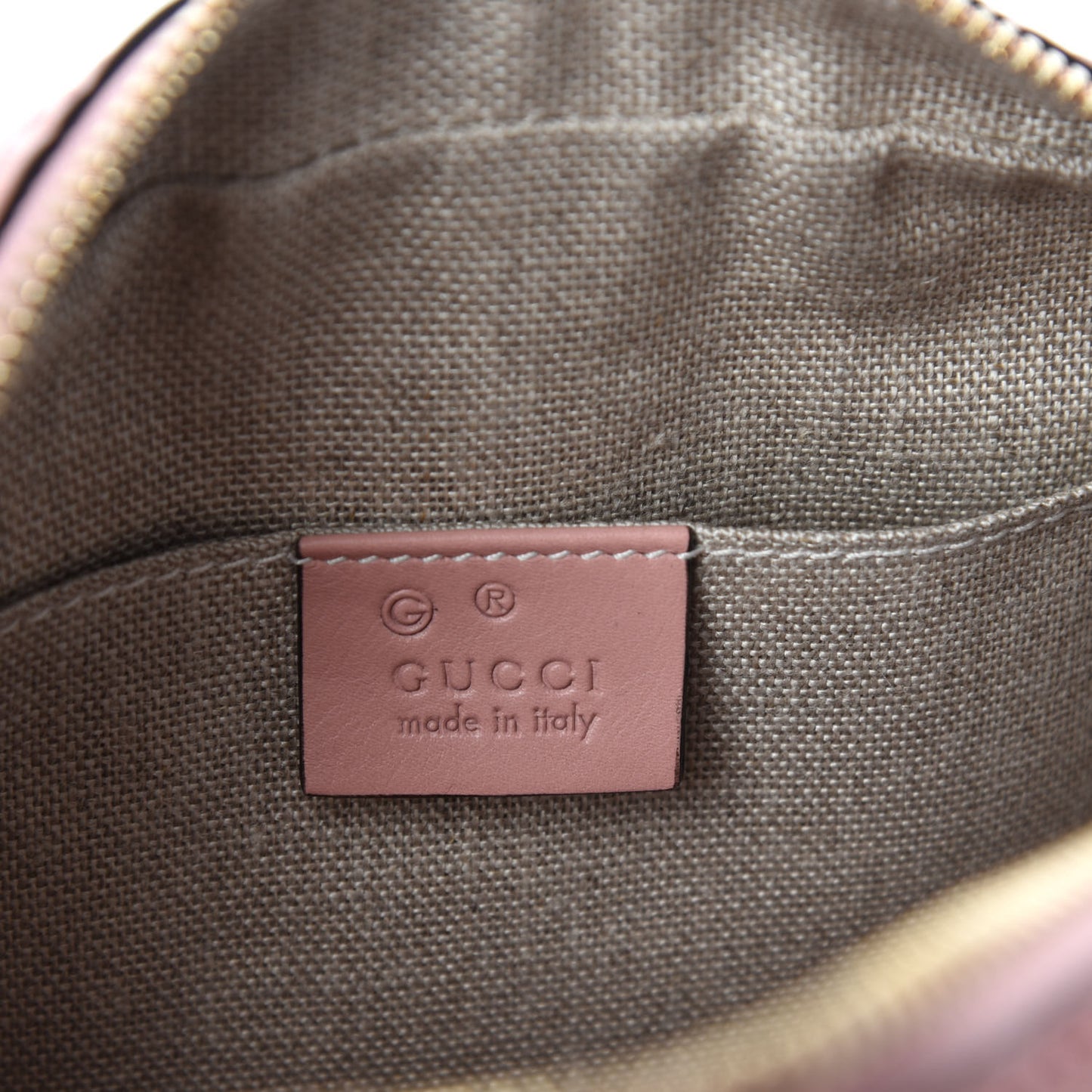 Soft Microguccissima Mini Bree Messenger Bag Soft Pink