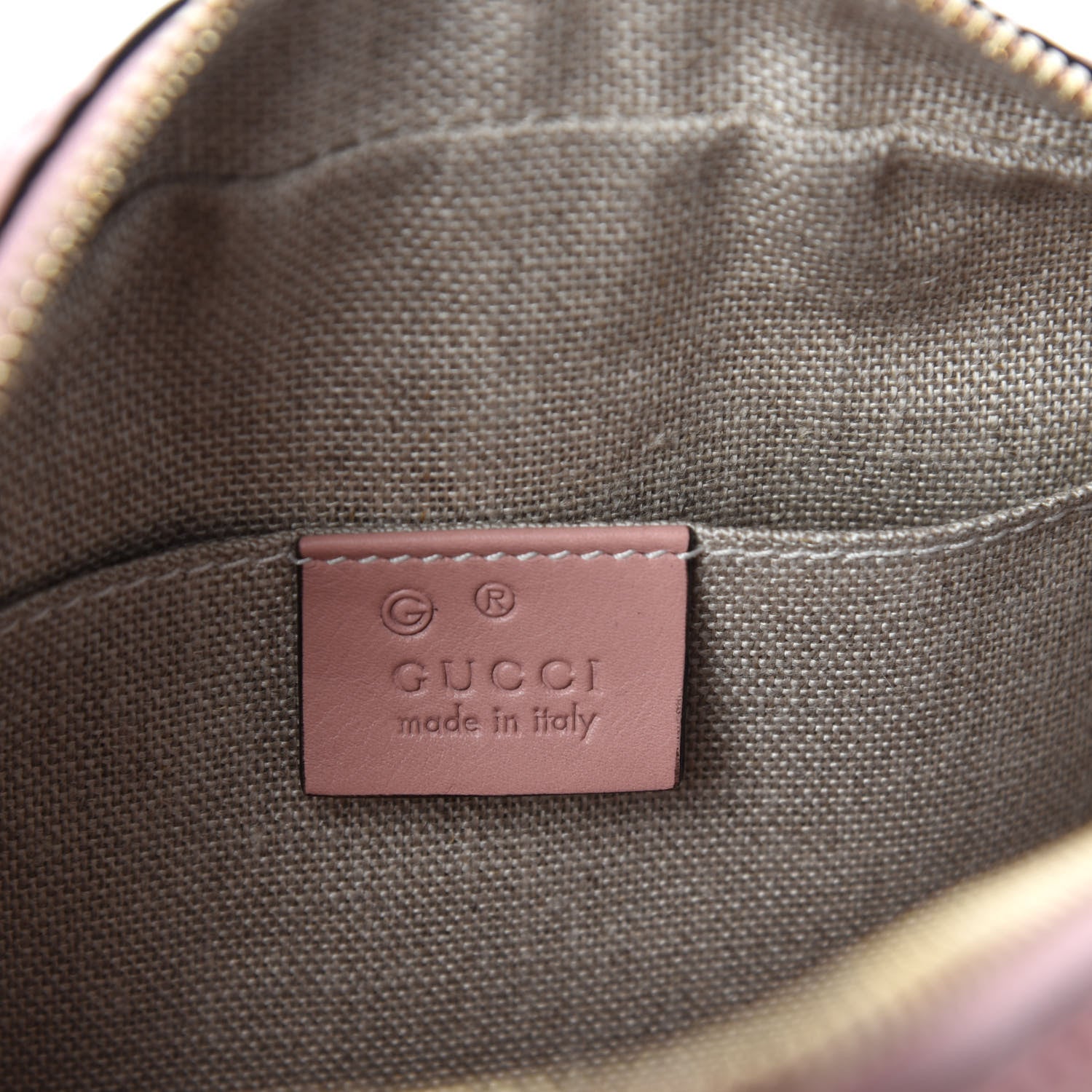 Gucci Soft Microguccissima Mini Bree Messenger Bag Soft Pink 8 of 10
