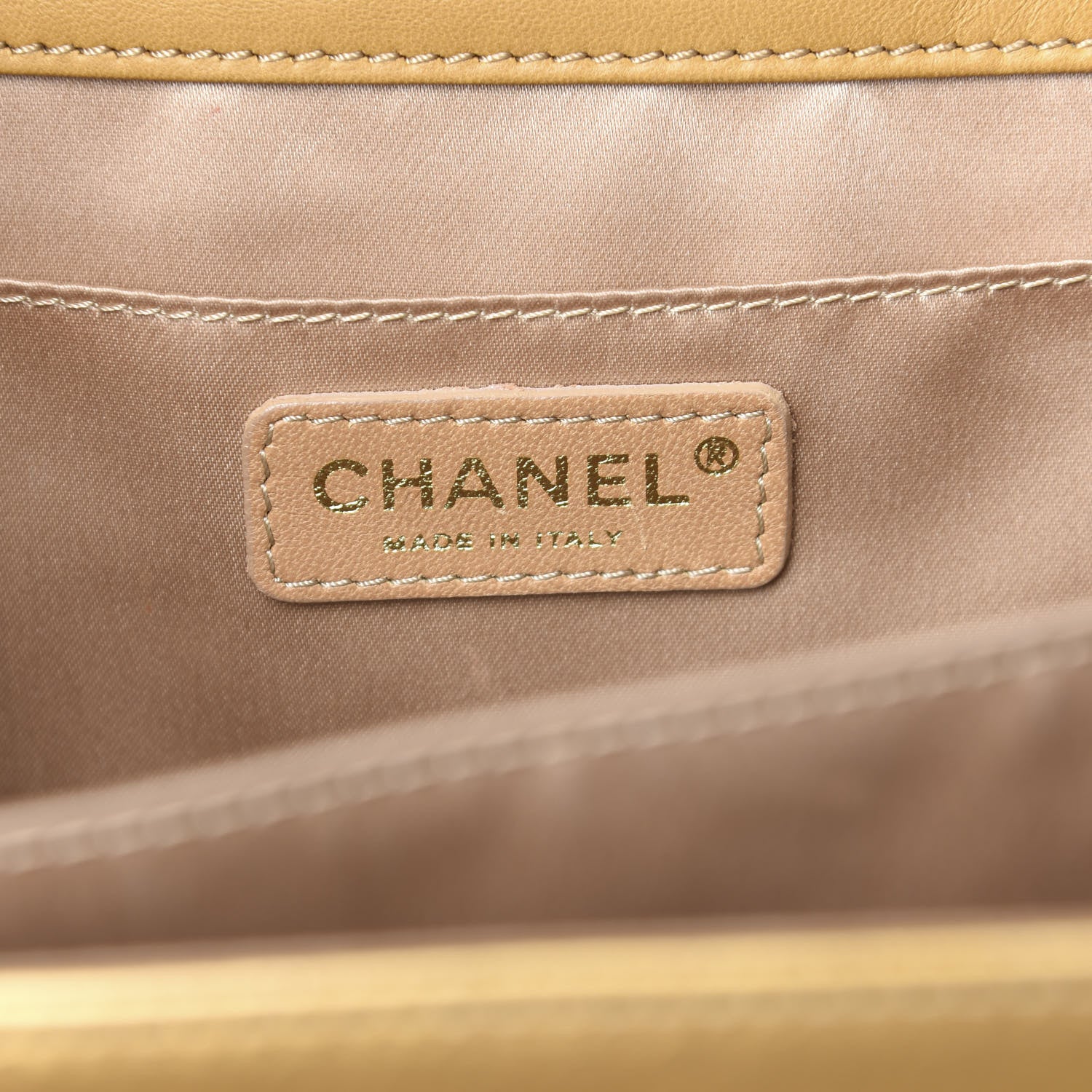 Chanel Patent Medium Madison Flap Gold 5 of 15
