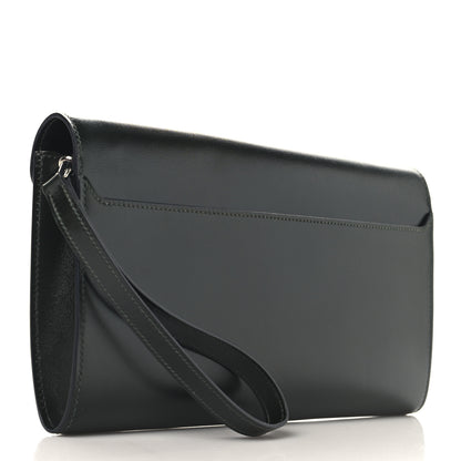 Hermes Box Goodlock Clutch  Vert Fonce 3 of 8