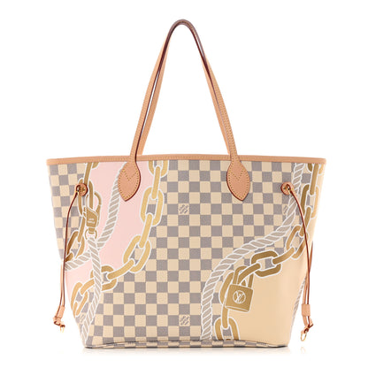 Louis Vuitton Damier Azur Nautical Neverfull MM 1 of 10