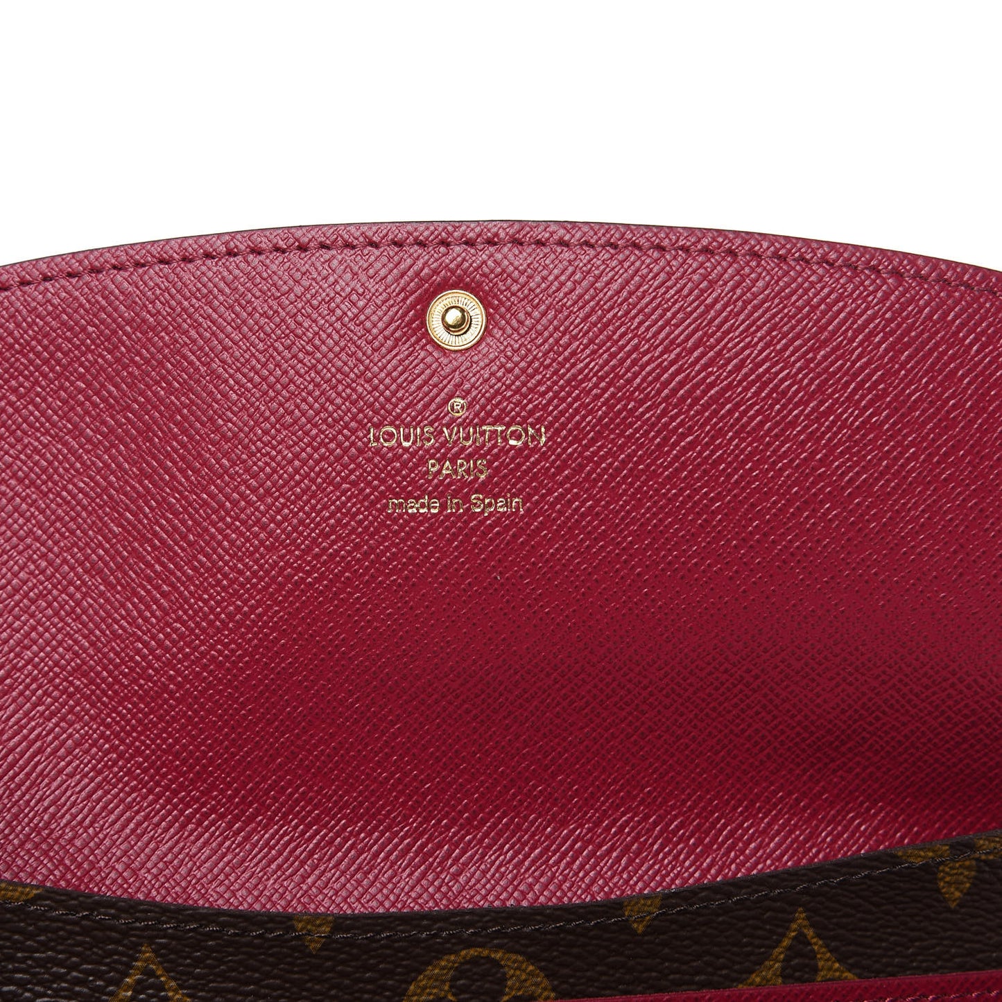 Monogram Emilie Wallet Fuchsia