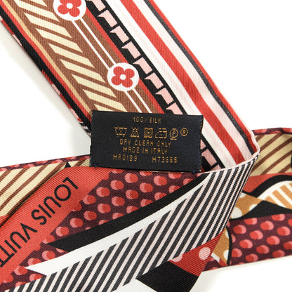 Louis Vuitton Silk Pop Monogram BB Bandeau Rouge 4 of 4