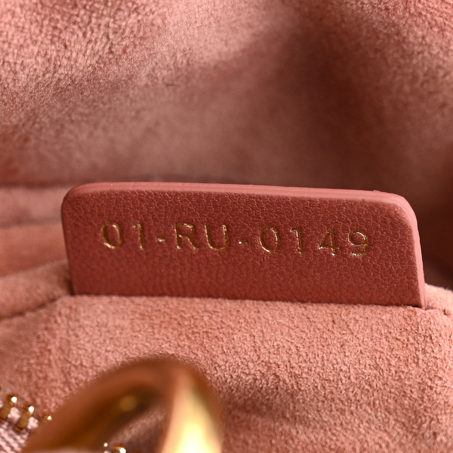 Christian Dior Velvet Mini Lady Dior Pink 7 of 10