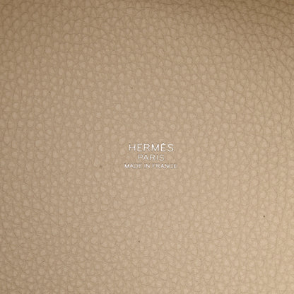 Hermes Taurillon Clemence Picotin Lock 22 MM Craie 6 of 11