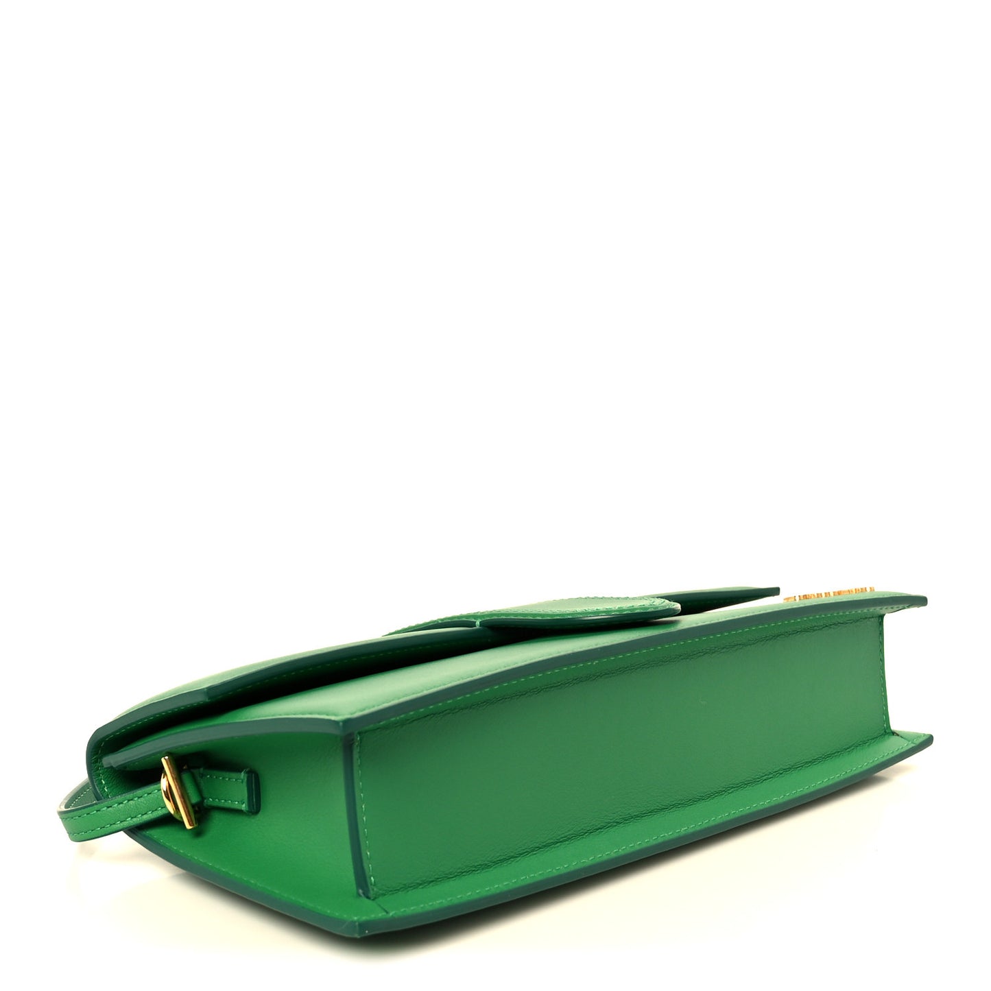 Smooth Calfskin Le Bambino Long Green