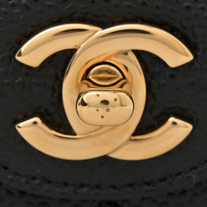 Chanel Caviar Quilted Medium Double Flap Black 13 of 13
