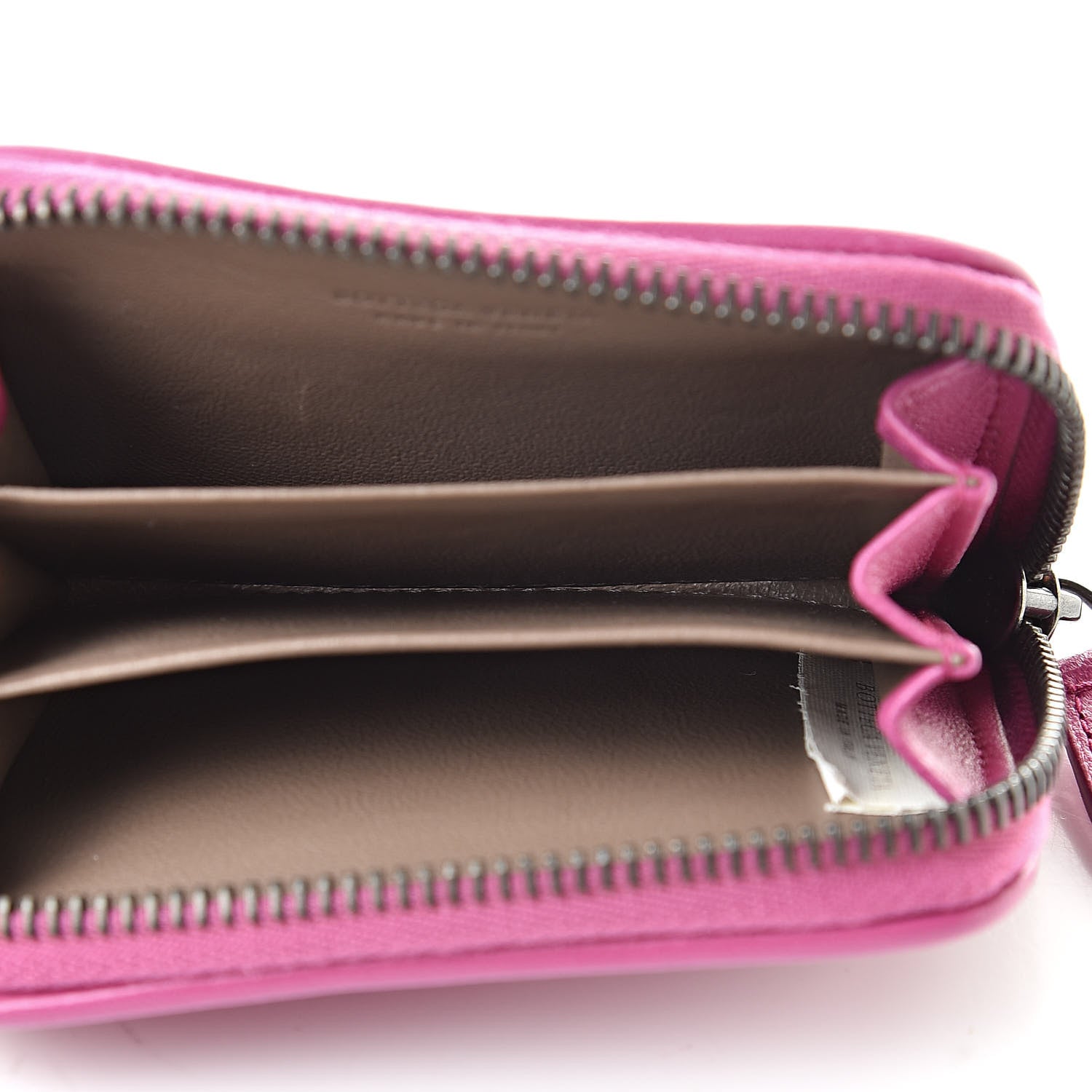 Bottega Veneta Nappa Intrecciato Zip Around Coin Purse Ametista 5 of 8