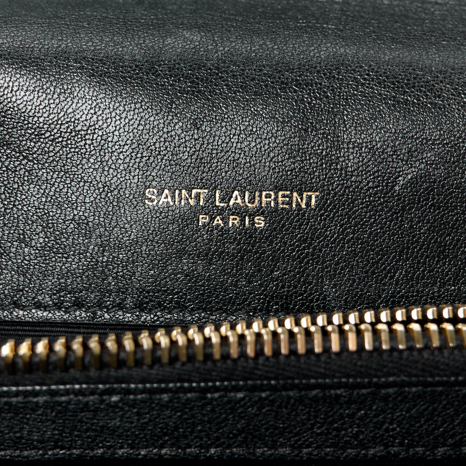 Saint Laurent Sheepskin Matelasse Chevron Monogram Medium College Bag Black 6 of 10