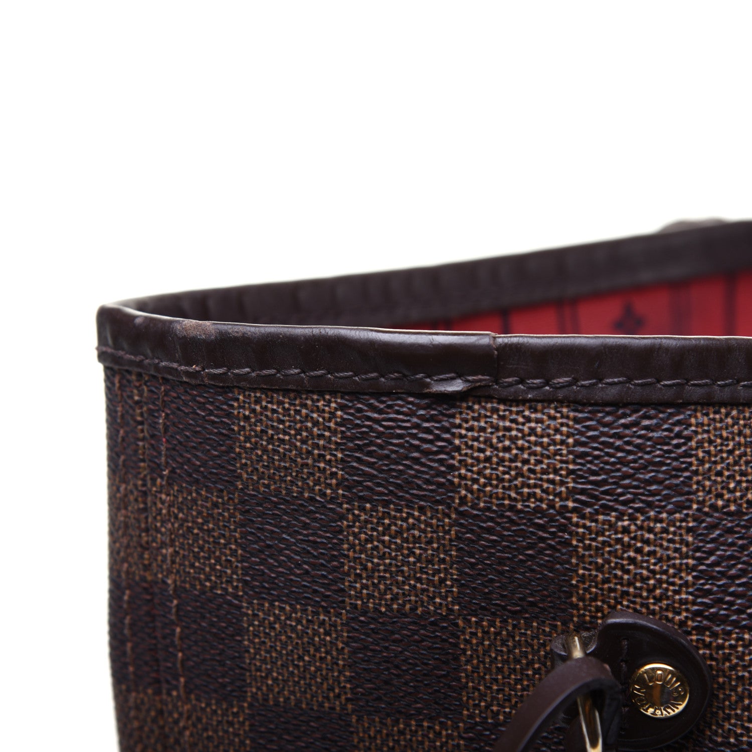 Louis Vuitton Damier Ebene Neverfull MM 24 of 30