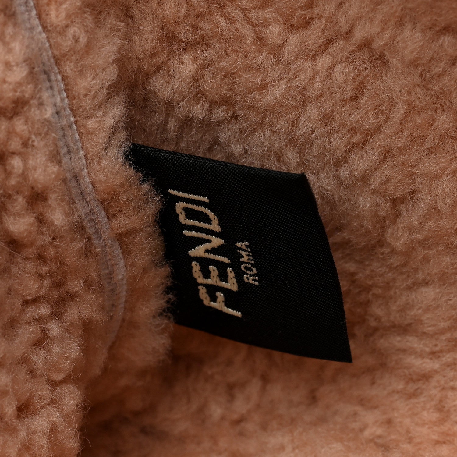 Fendi Lambskin Shearling Baguette Soap 6 of 10