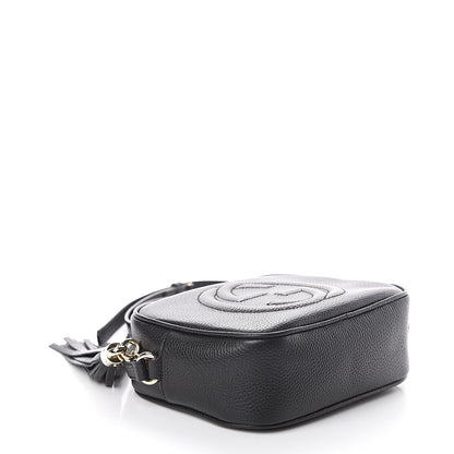 Gucci Pebbled Calfskin Small Soho Disco Bag Black 3 of 7