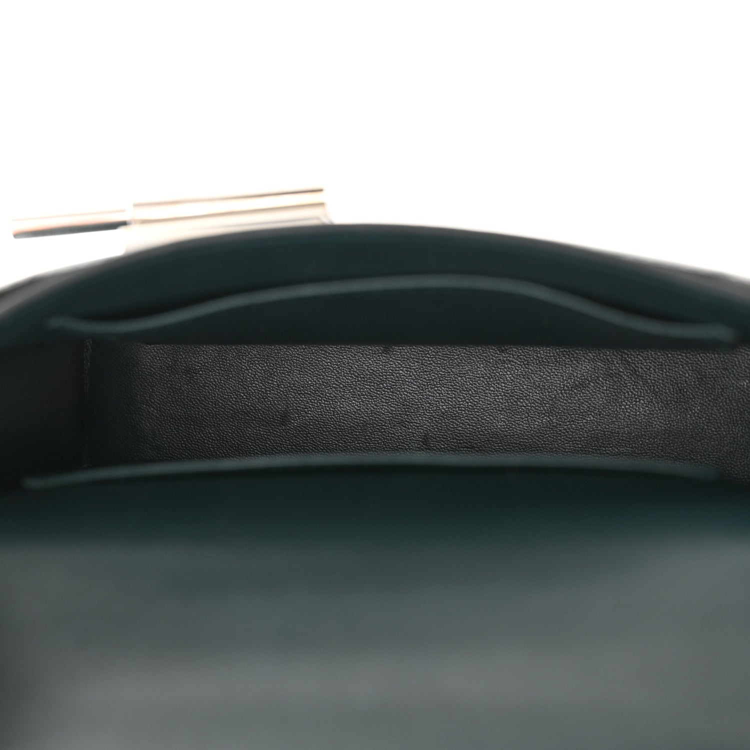 Hermes Chevre Chamkila Mini Verrou Chaine Bag Vert Bosphore 5 of 11
