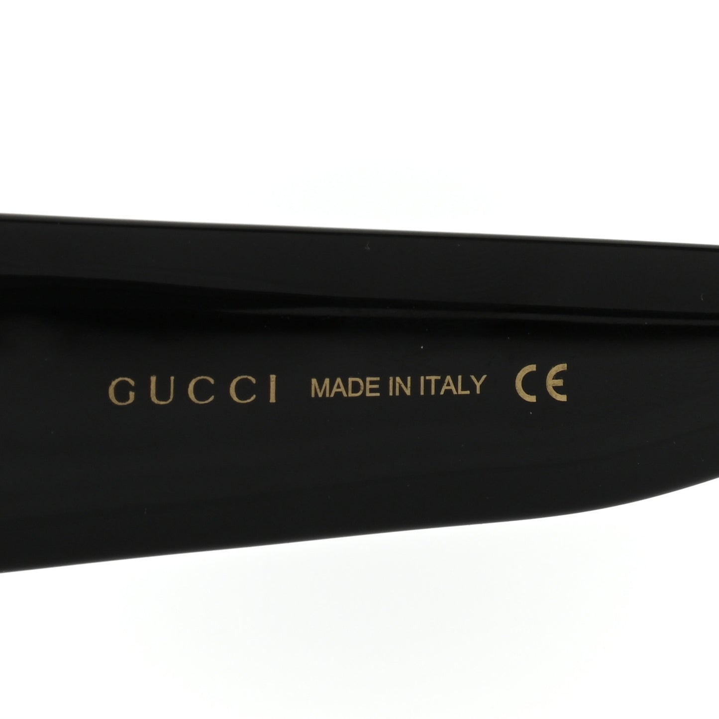Acetate Square Frame Sunglasses GG0142SA Black