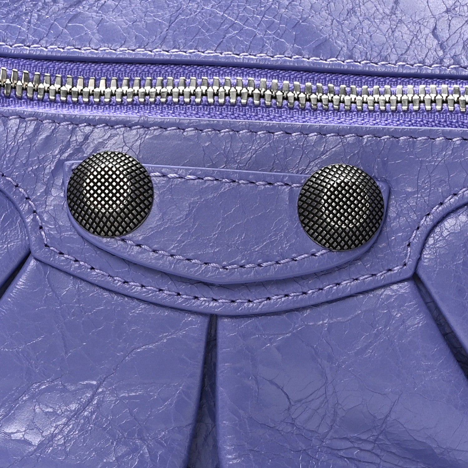 Balenciaga Agneau Arena Small Le Cagole Shoulder Bag  Mauve 7 of 9
