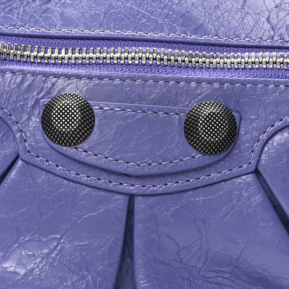 Balenciaga Agneau Arena Small Le Cagole Shoulder Bag  Mauve 7 of 9