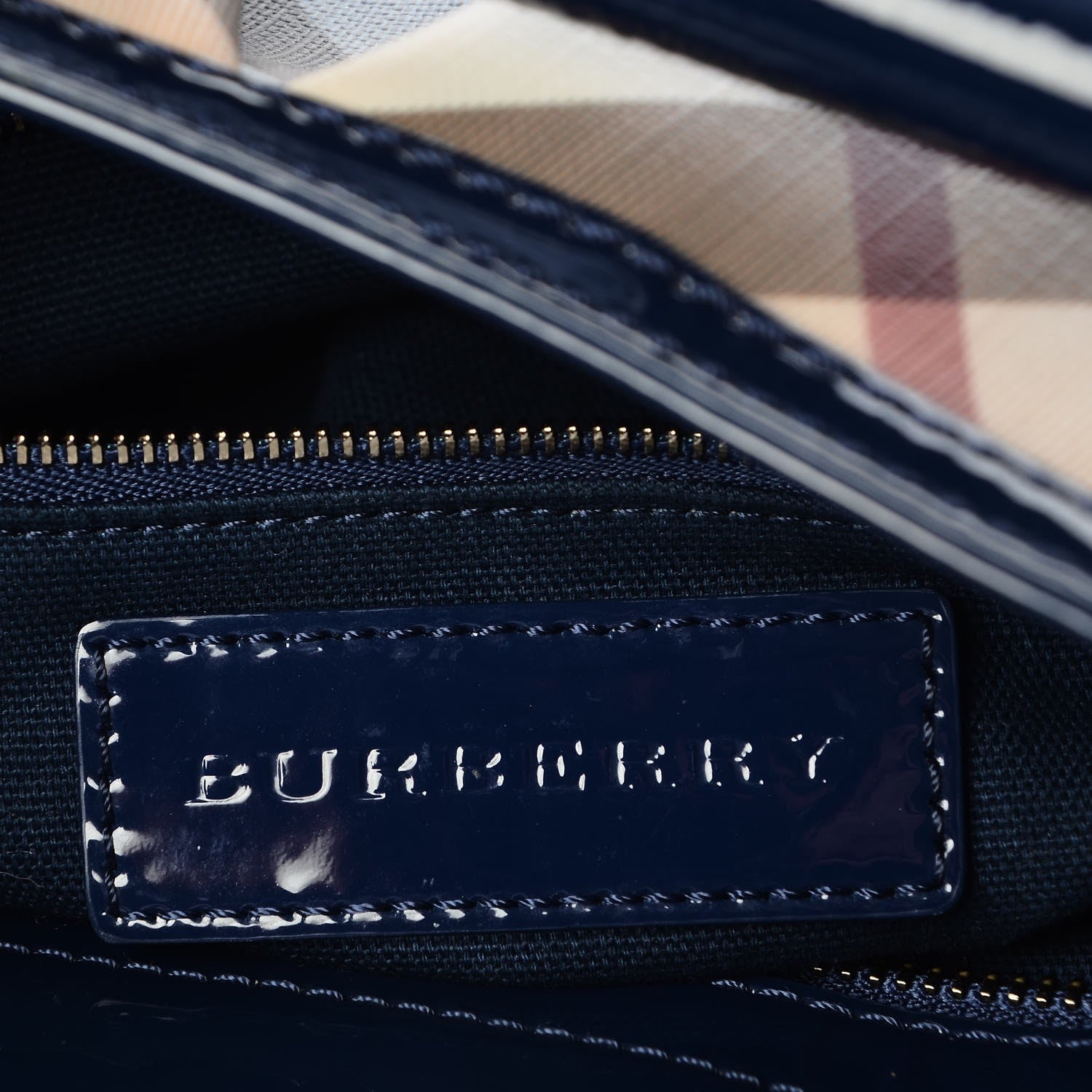 Burberry Nova Pop Degrade Medium Craigwell Hobo Jet Blue 7 of 9