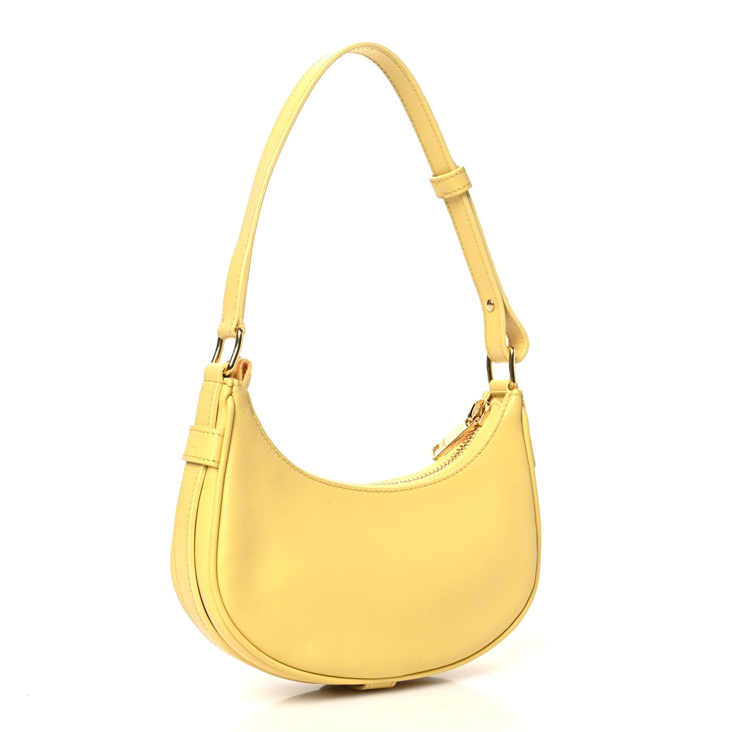 Smooth Calfskin Mini Ava Shoulder Bag Yellow