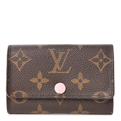 Louis Vuitton Monogram Multicles 6 Key Holder Rose Ballerine 1 of 8