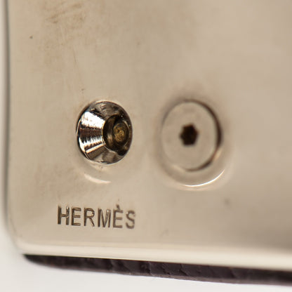 Hermes Chevre Mysore Horizon Bracelet L Raisin 4 of 7