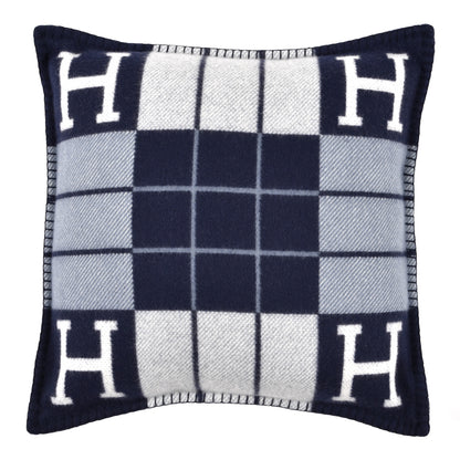 Hermes Wool Cashmere Avalon III Pillow PM Ecru Caban 1 of 3