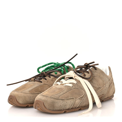 Miu Miu X NEW BALANCE Suede 530 SL Sneakers 37.5 Ecru 4 of 10