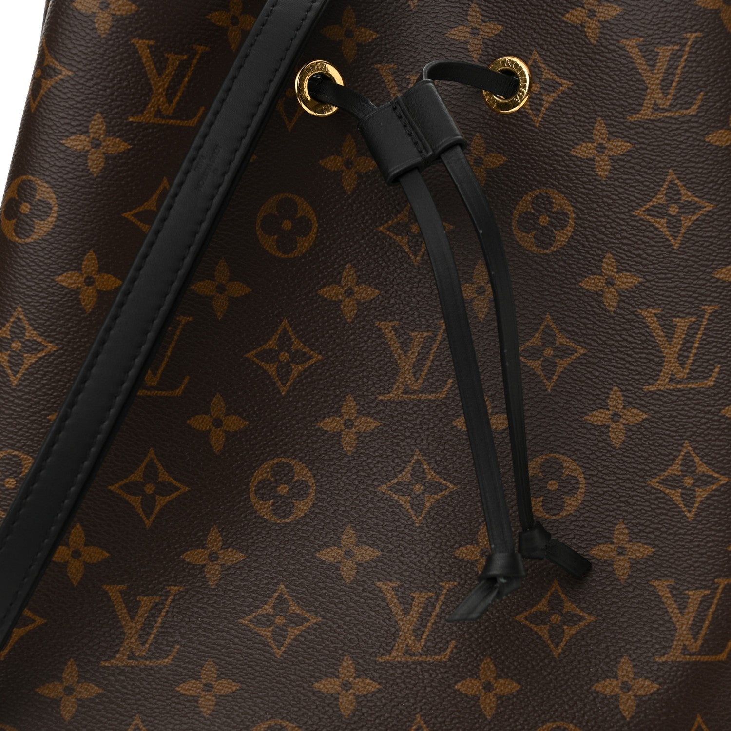 Louis Vuitton Monogram Neonoe MM Black 7 of 10
