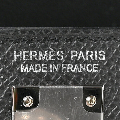 Hermes Epsom Mini Kelly Sellier 20 Black 6 of 11
