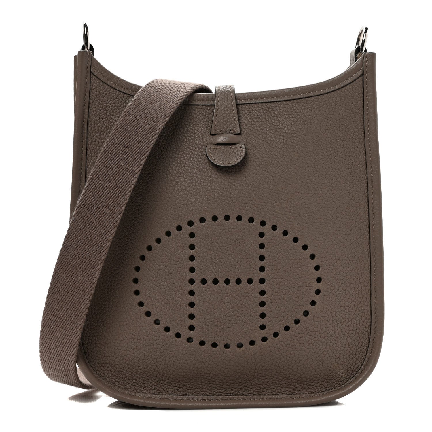 Hermes Taurillon Maurice Evelyne TPM Gris Asphalte 1 of 8