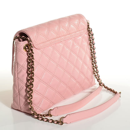 Marc Jacobs Lacquered Lambskin Baroque The Large Single Flap Cherry Blossom 3 of 10