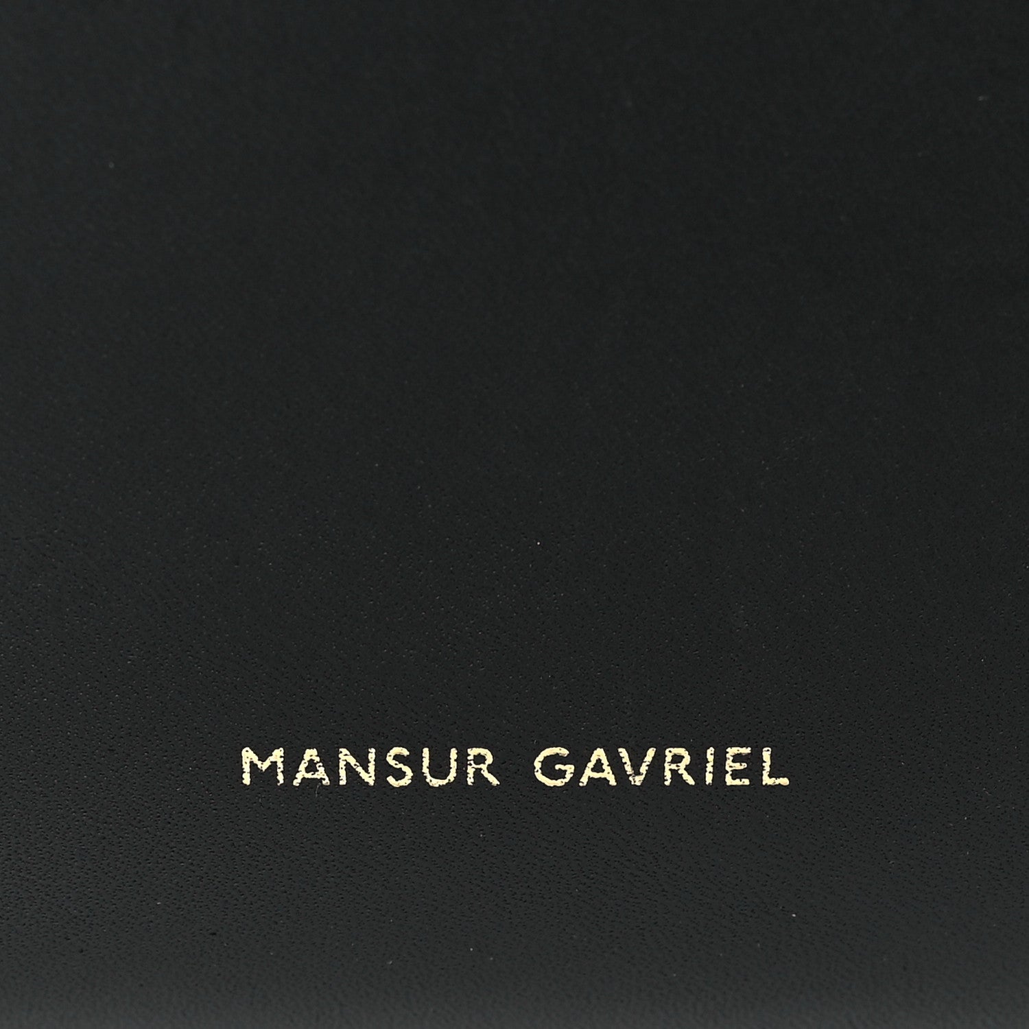 Mansur Gavriel Vegetable Tanned Calfskin Mini Bucket Bag Black Dolly 6 of 9