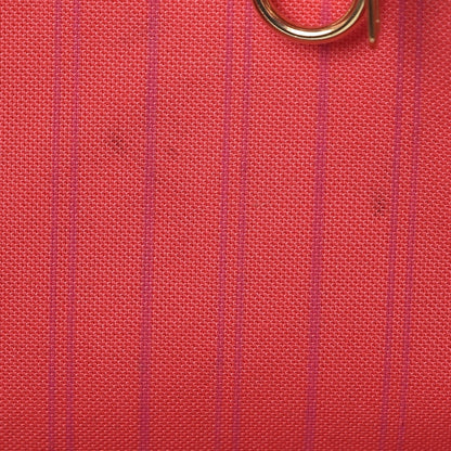 Louis Vuitton Damier Azur Delightful MM Pink 20 of 21