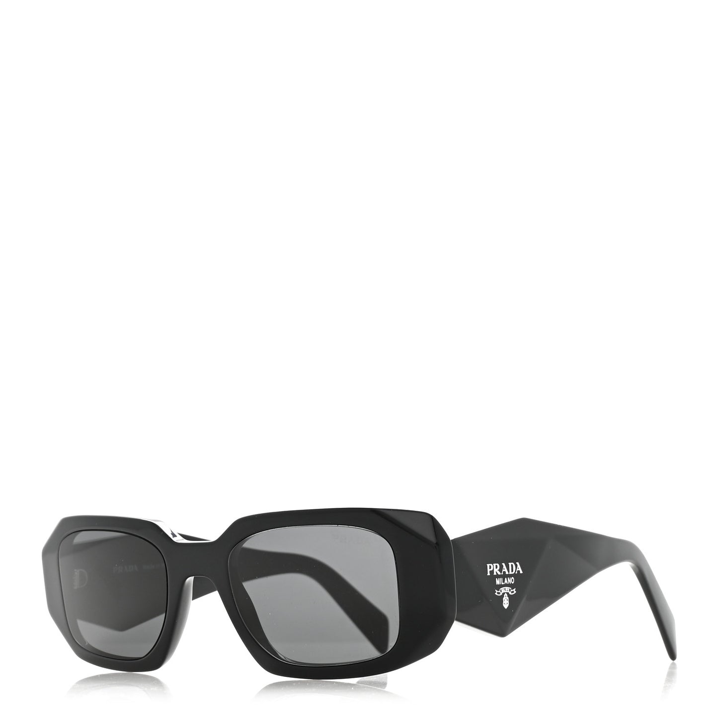 Acetate Symbole Sunglasses SPR 17W Black