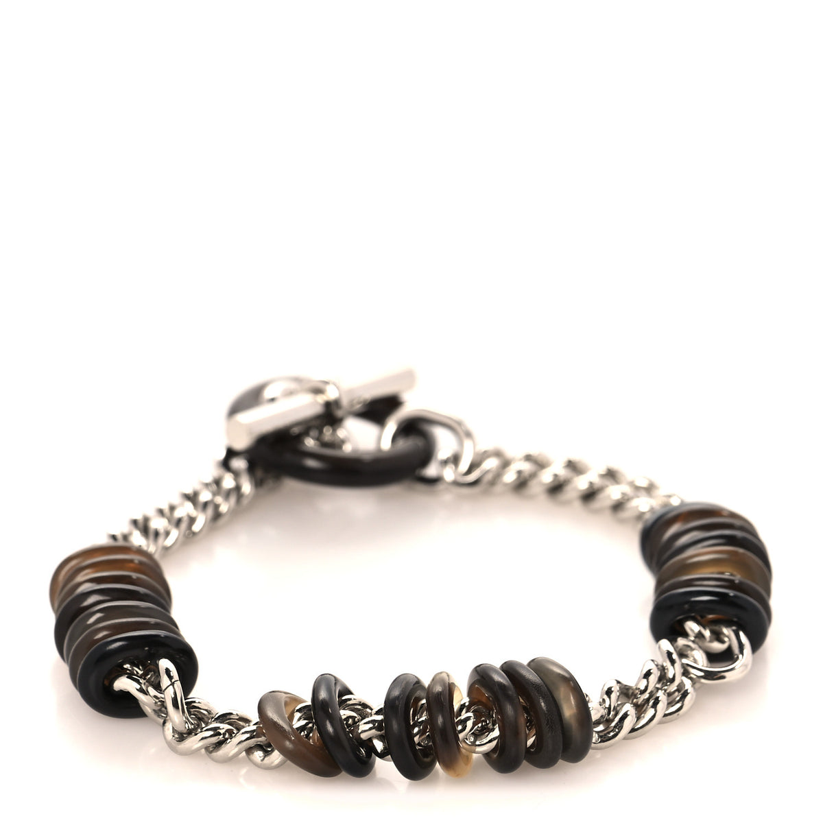 Hermes Metal Horn Theorem Bracelet 1 of 5