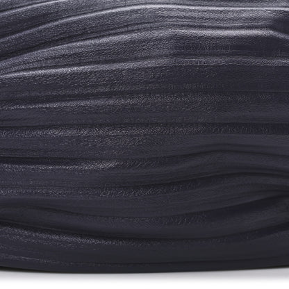 Loewe Lambskin Pleated Bracelet Pouch shoulder Bag Violet 8 of 10