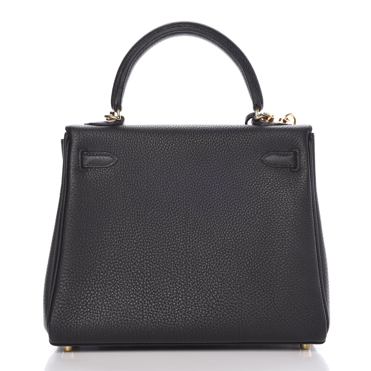 Hermes Togo Kelly Retourne 25 Black 5 of 64